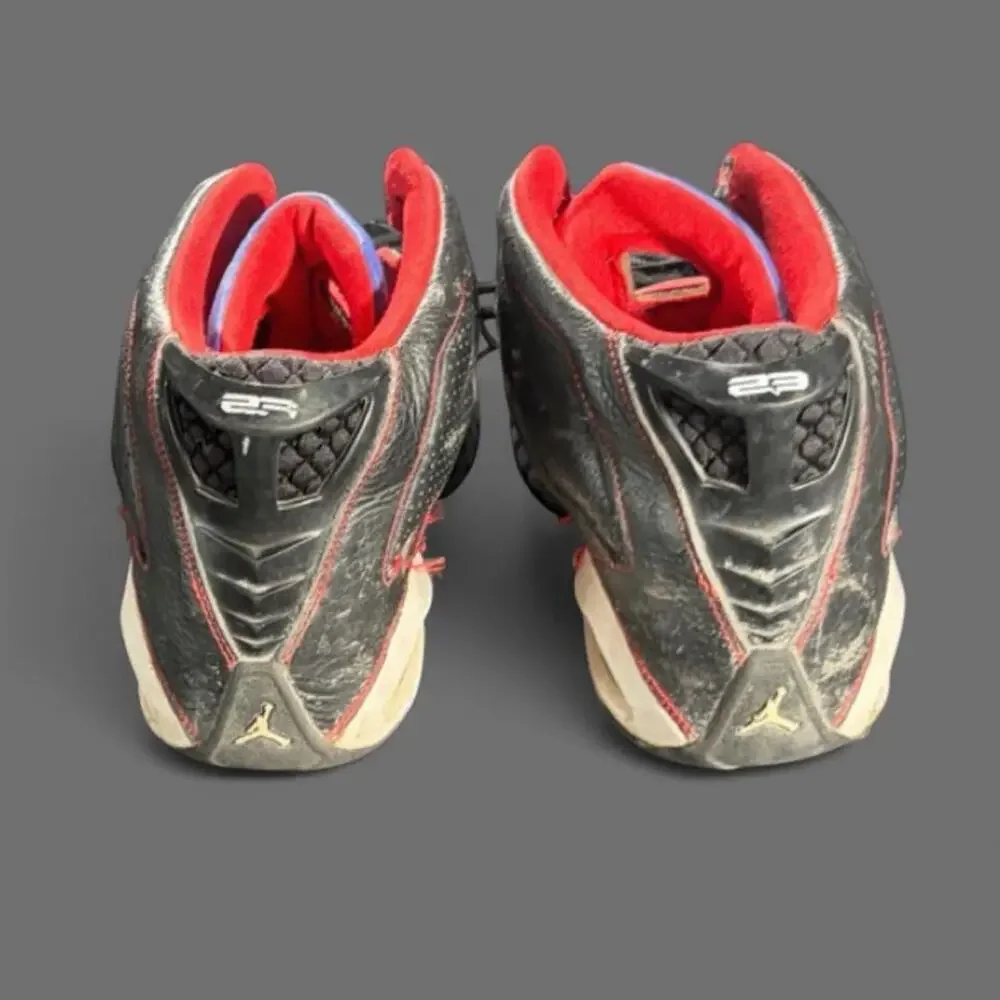 🚨 Nike Jordan B'Loyal Mid Bred Black & Red Sneakers Shoes Men’s Size 13 👟